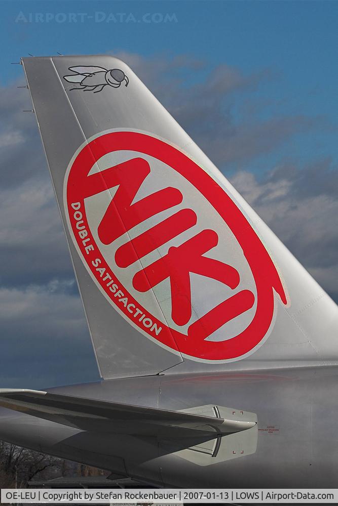 OE-LEU, 2006 Airbus A320-214 C/N 2902, Fly NIKI tail.