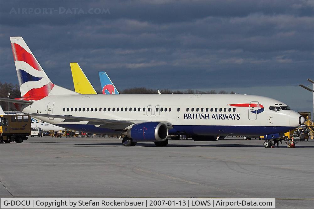 G-DOCU, 1992 Boeing 737-436 C/N 25854, British Airways 737.
