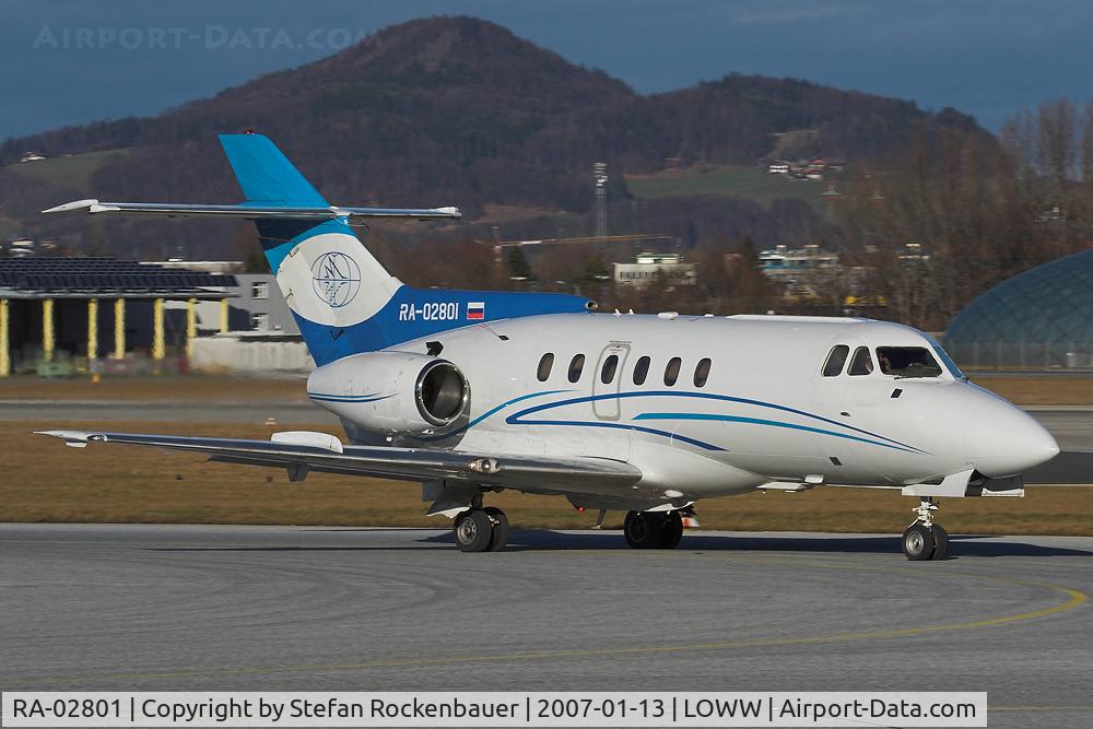 RA-02801, 1980 British Aerospace HS.125 Series 700B C/N 257097, Russian private jet.