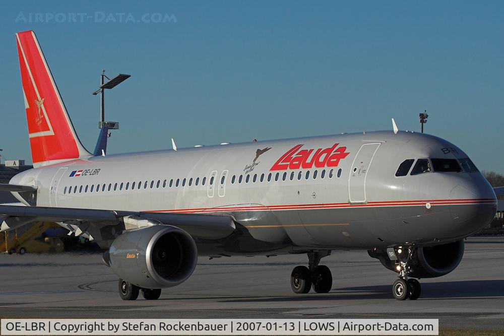 OE-LBR, 2000 Airbus A320-214 C/N 1150, Lauda Air Airbus.