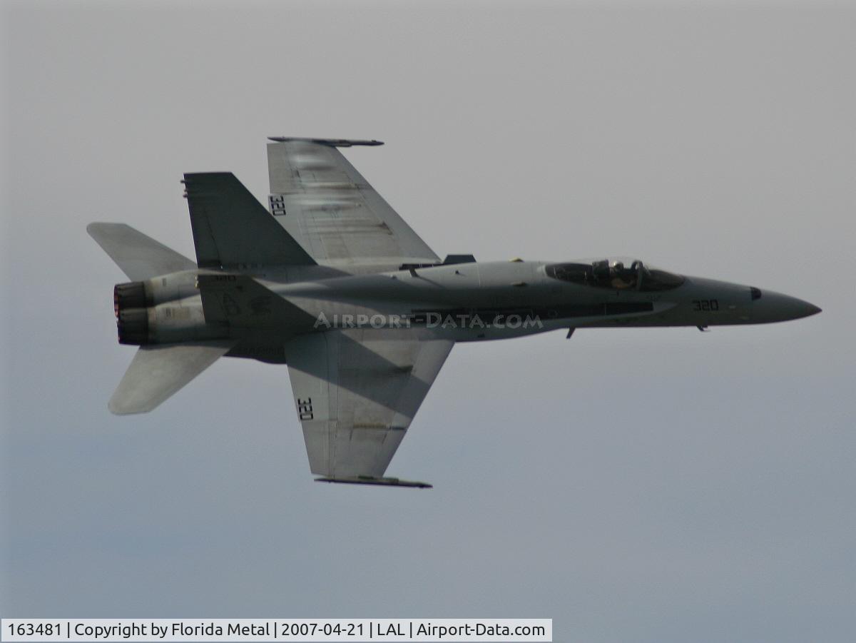 163481, 1988 McDonnell Douglas F/A-18C Hornet C/N 712/C041, F-18