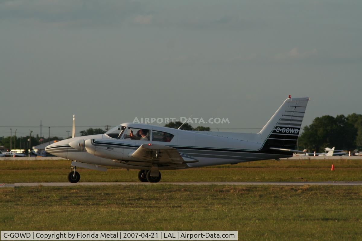 C-GOWD, 1965 Piper PA-30-160 Twin Comanche Twin Comanche C/N 30-748, PA-30