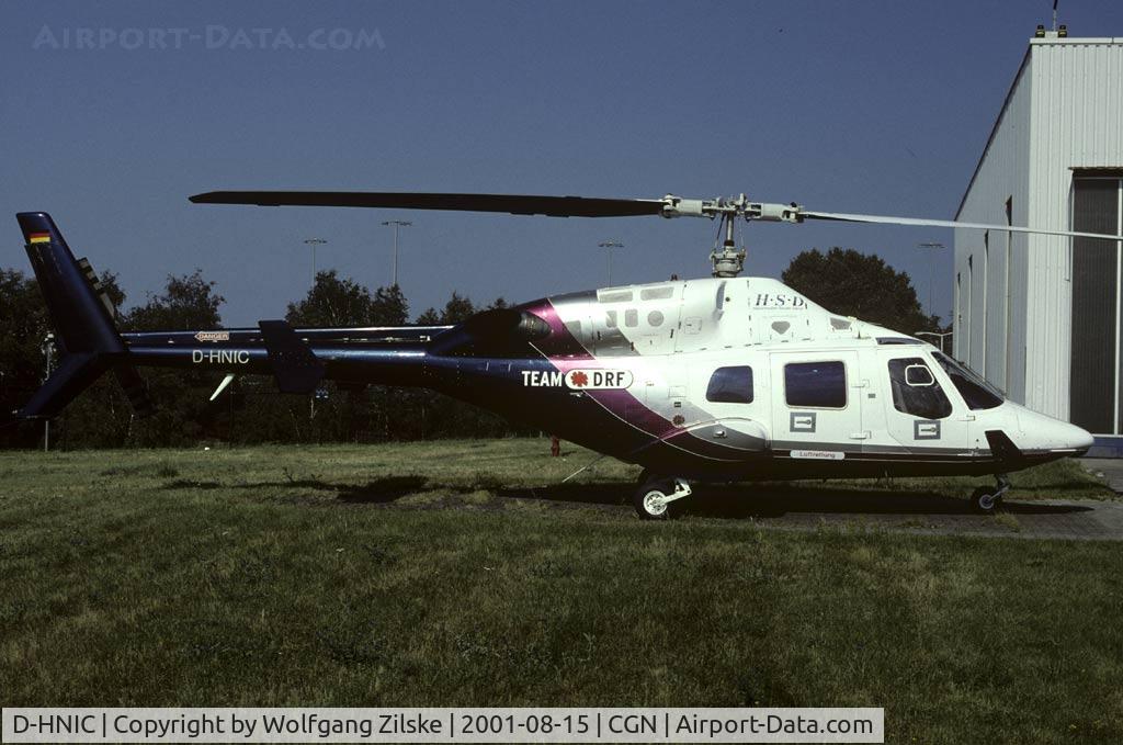 D-HNIC, 1983 Bell 222B C/N 47142, visitor