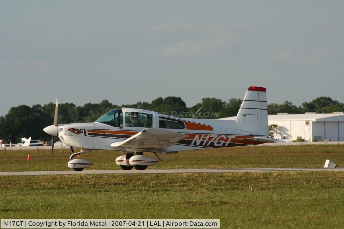 N17GT, 1975 Grumman American AA-5B Tiger C/N AA5B-0011, AA5B