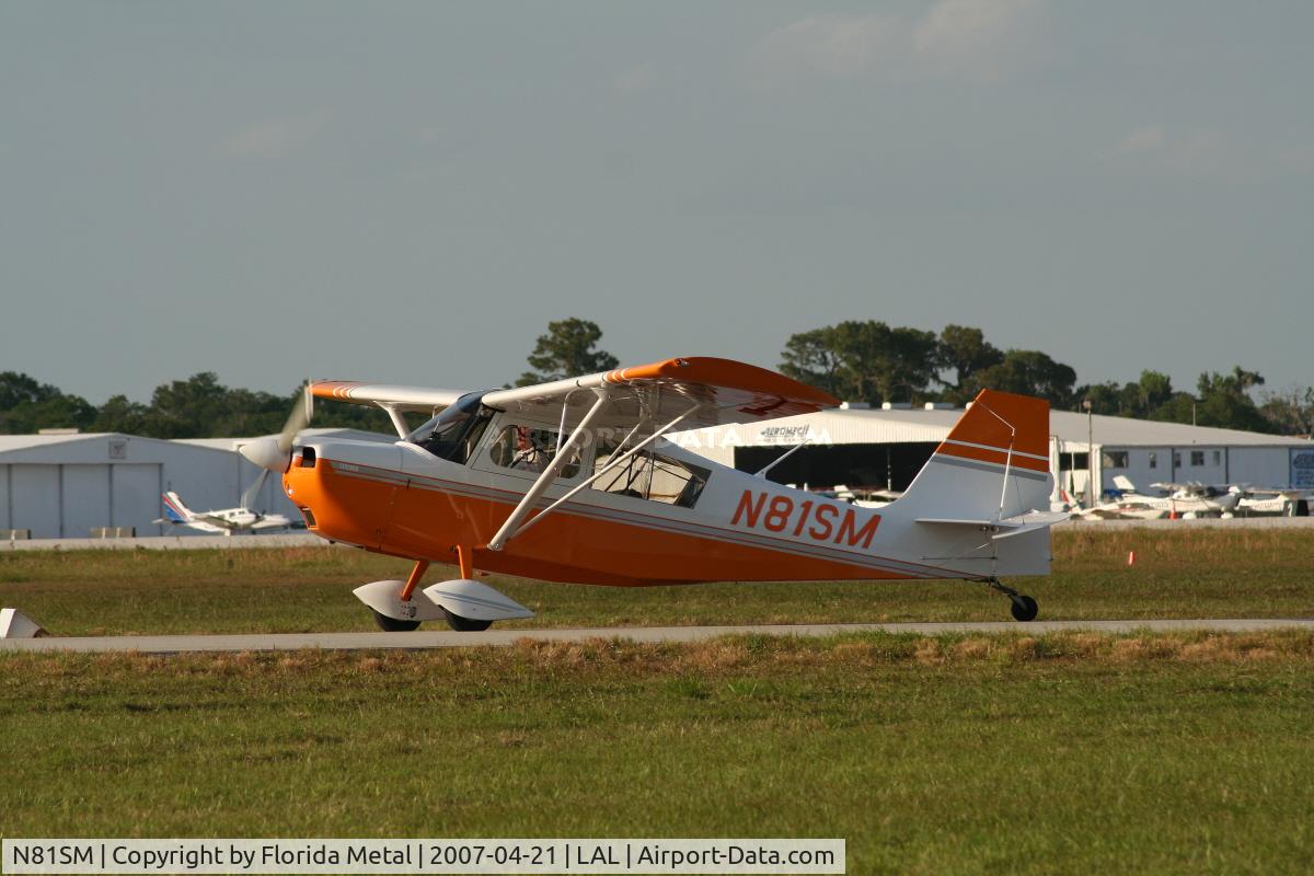 N81SM, 2005 American Champion 7GCBC C/N 1402-2005, 7GCBC