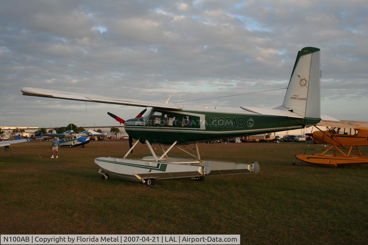 N100AB, 1974 Helio H-295-1400 Super Courier C/N 1478, Helio 295