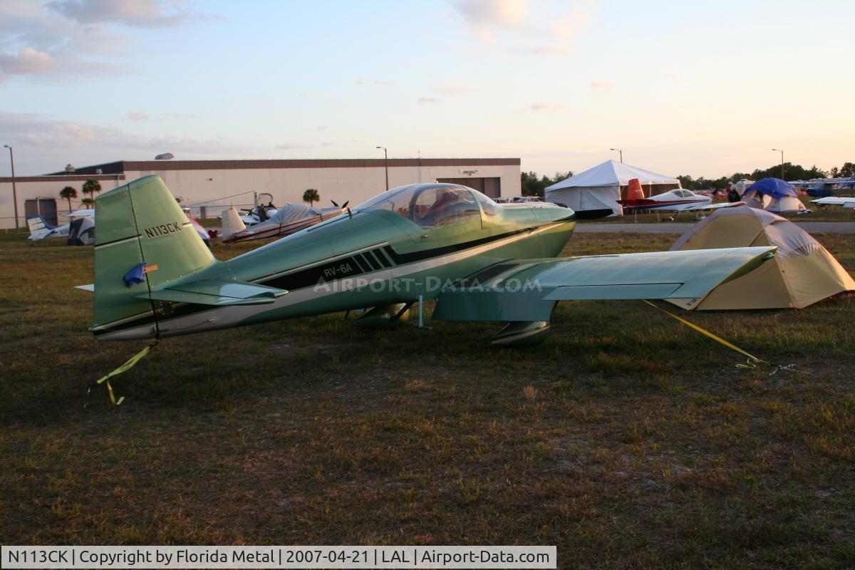 N113CK, 2003 Vans RV-6A C/N 22378, RV-6
