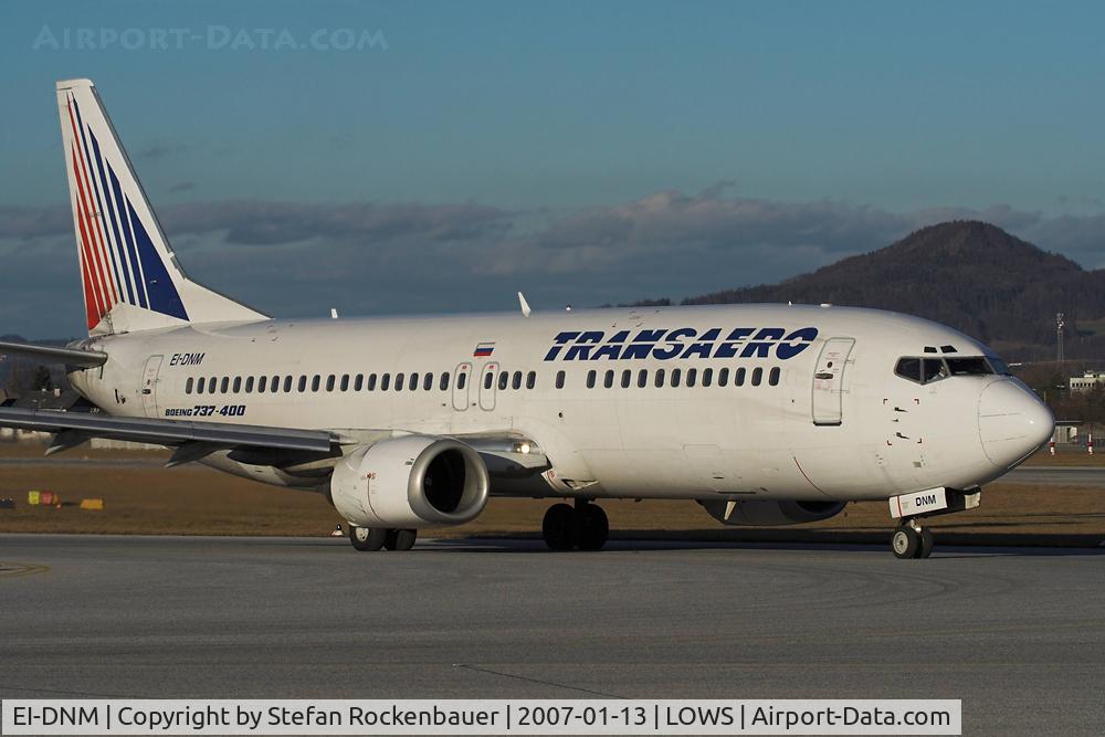 EI-DNM, 1989 Boeing 737-4S3 C/N 24166, Transaero bobby.