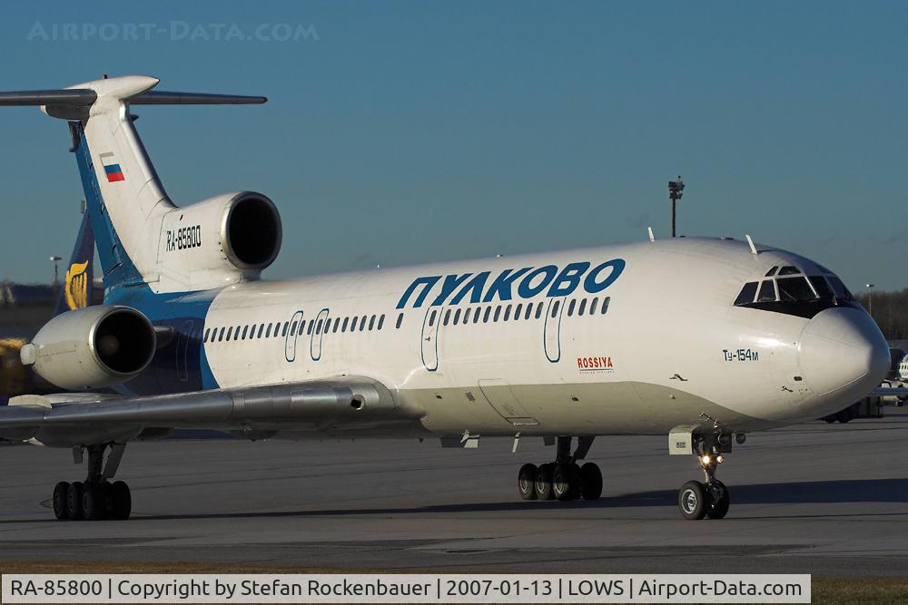 RA-85800, 1994 Tupolev Tu-154M C/N 94A984, Pulkovo TU-154M.
