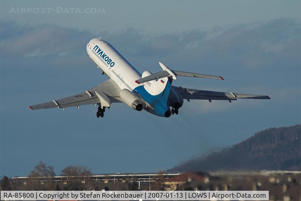 RA-85800, 1994 Tupolev Tu-154M C/N 94A984, Impressive takeoff.