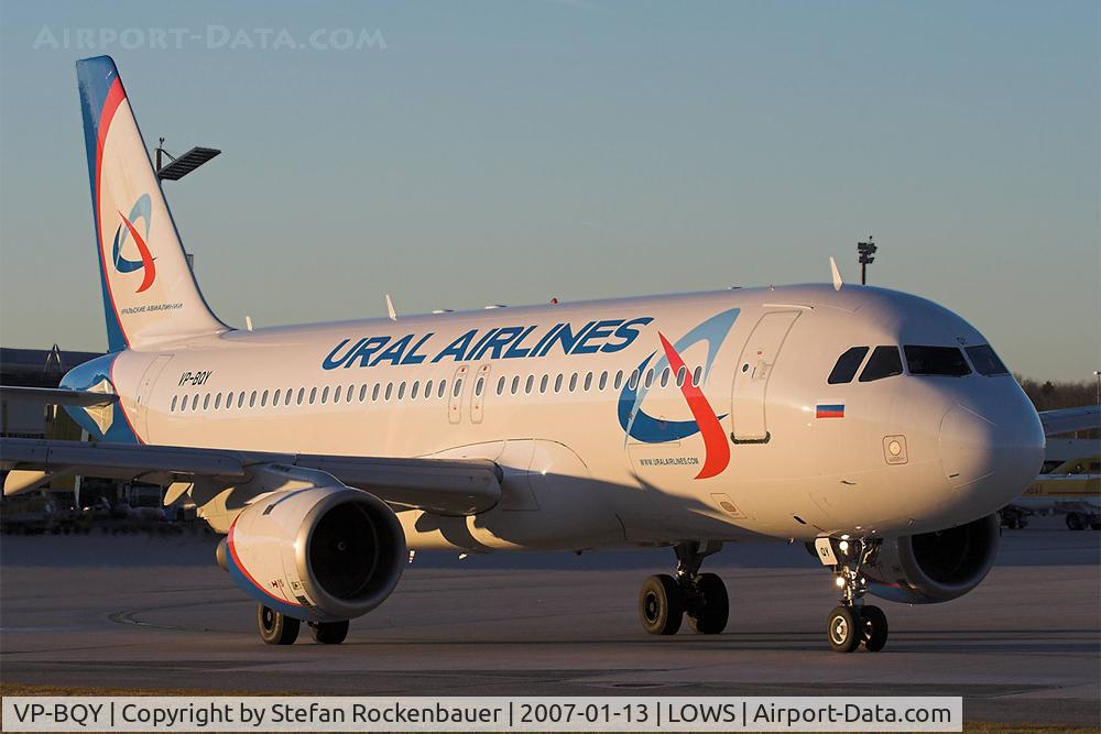 VP-BQY, 1990 Airbus A320-211 C/N 140, Taxiing to RWY34.