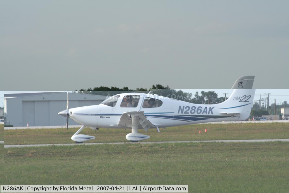 N286AK, 2002 Cirrus SR22 C/N 0303, SR22