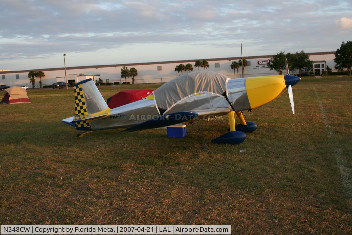 N348CW, 1999 Vans RV-8 C/N 8044-99, RV-8