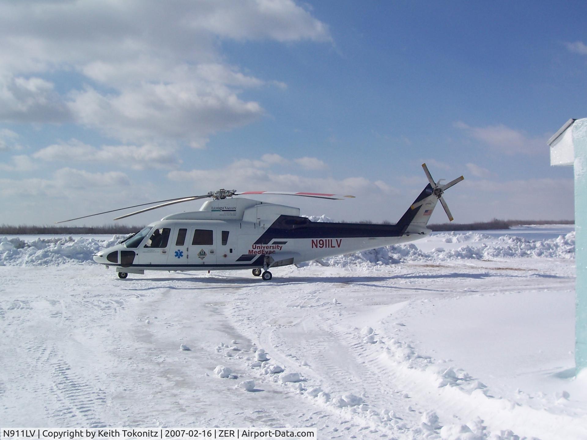 N911LV, Sikorsky S-76A C/N 760281, University MedEvac 1, Winter 2007