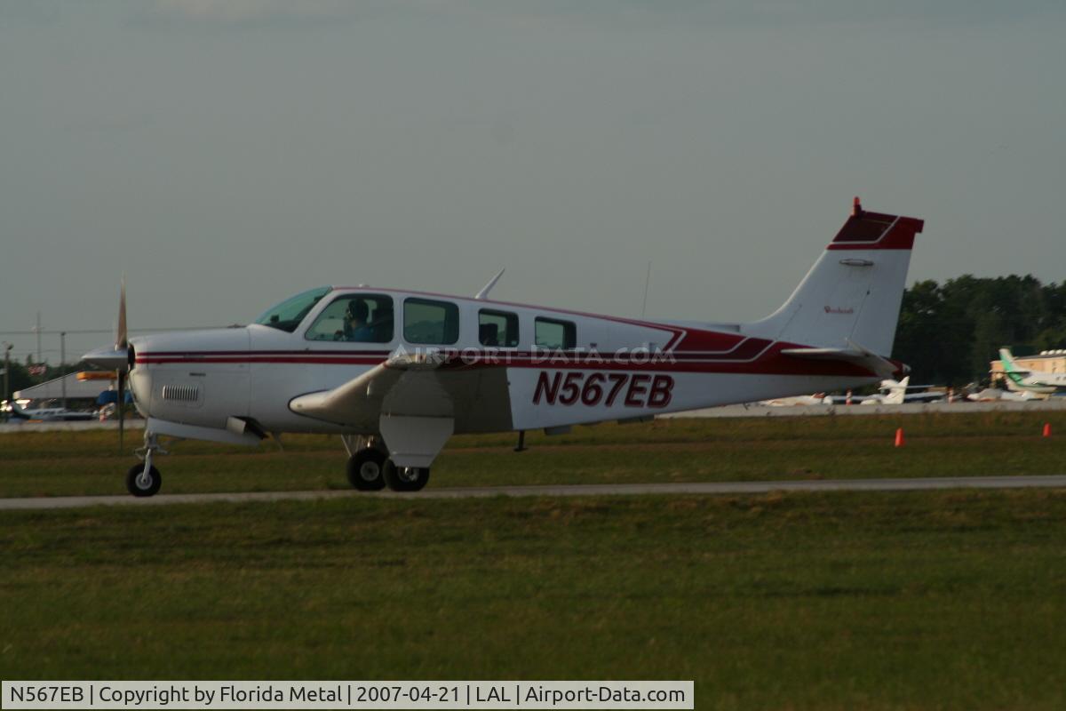 N567EB, 1979 Beech A36 Bonanza 36 C/N E-1543, A36