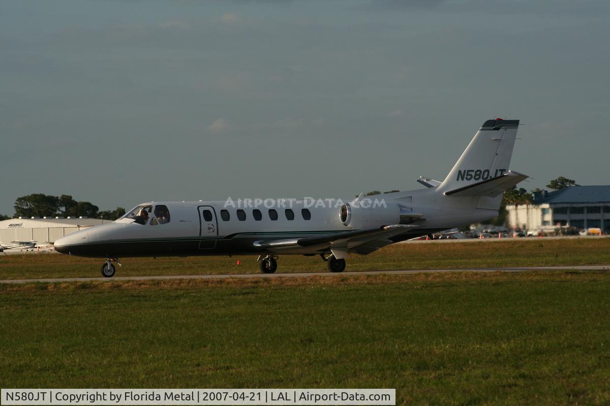 N580JT, 1992 Cessna 560 Citation V C/N 560-0167, C560