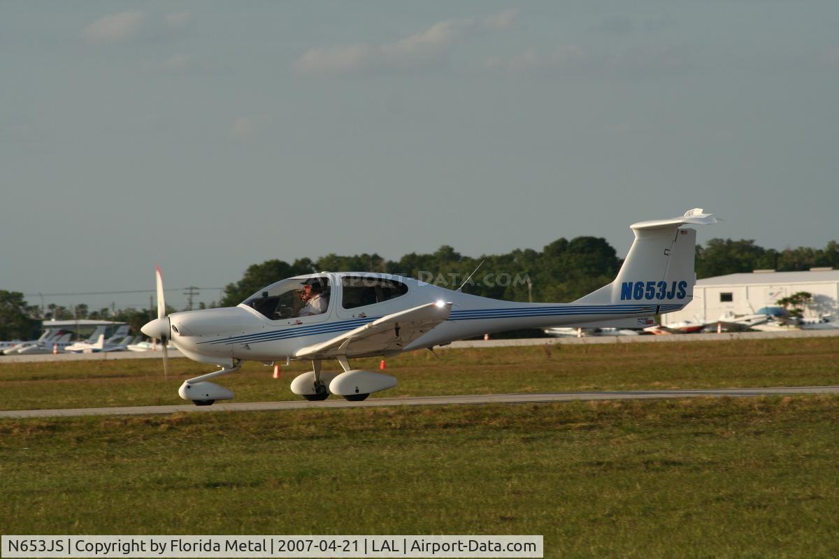 N653JS, Diamond DA-40 Diamond Star C/N 40.323, DA-40