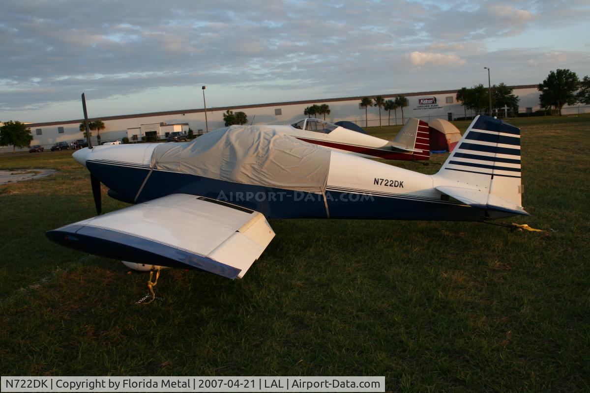 N722DK, 2002 Vans RV-6 C/N 24298, RV-6