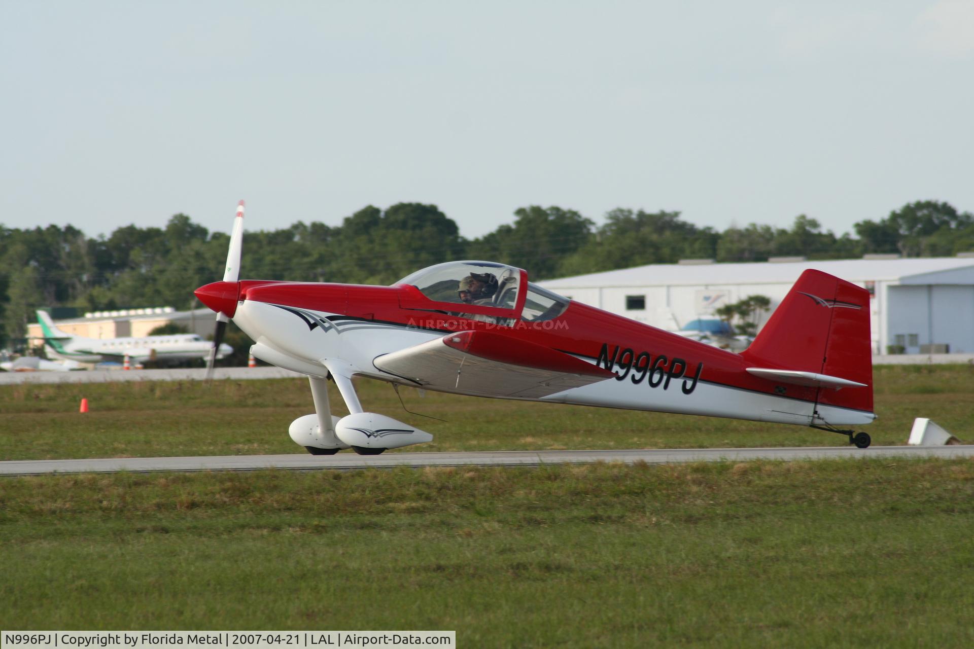 N996PJ, 2002 Vans RV-6 C/N 23456, RV-6