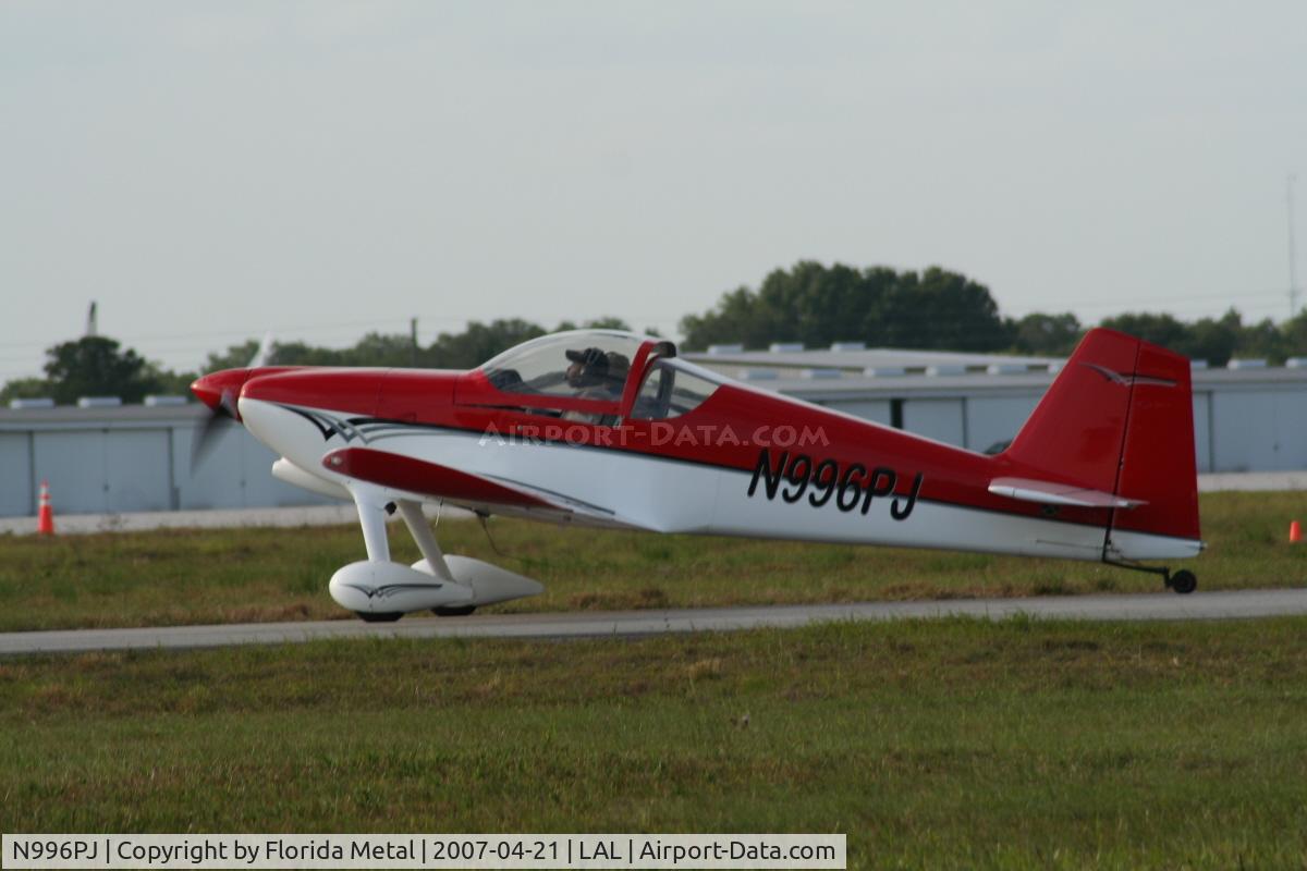 N996PJ, 2002 Vans RV-6 C/N 23456, RV-6