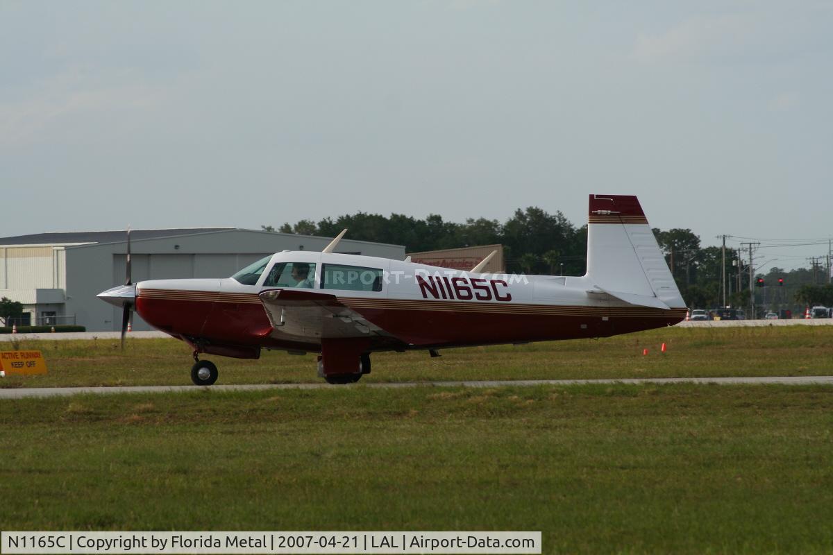 N1165C, 1982 Mooney M20K C/N 25-0683, M20K