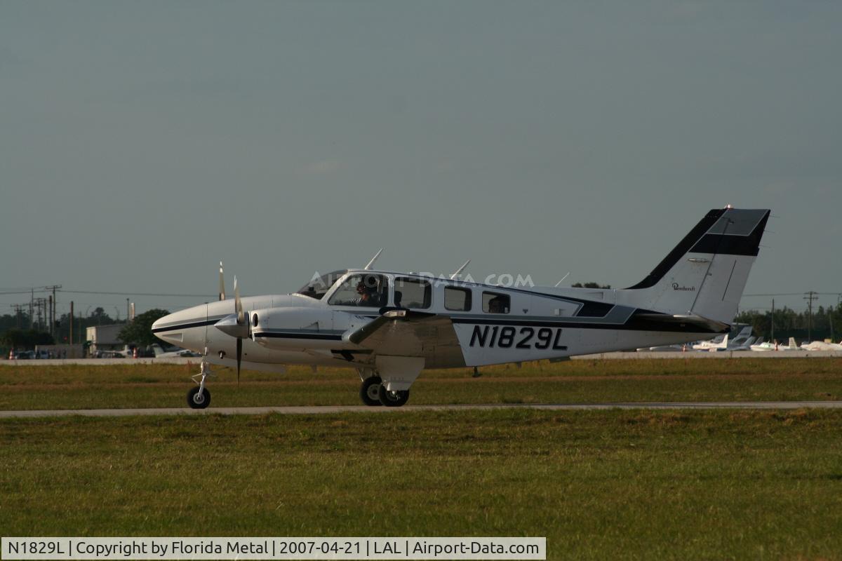 N1829L, 1976 Beech 58TC Baron C/N TK-9, Beech 58