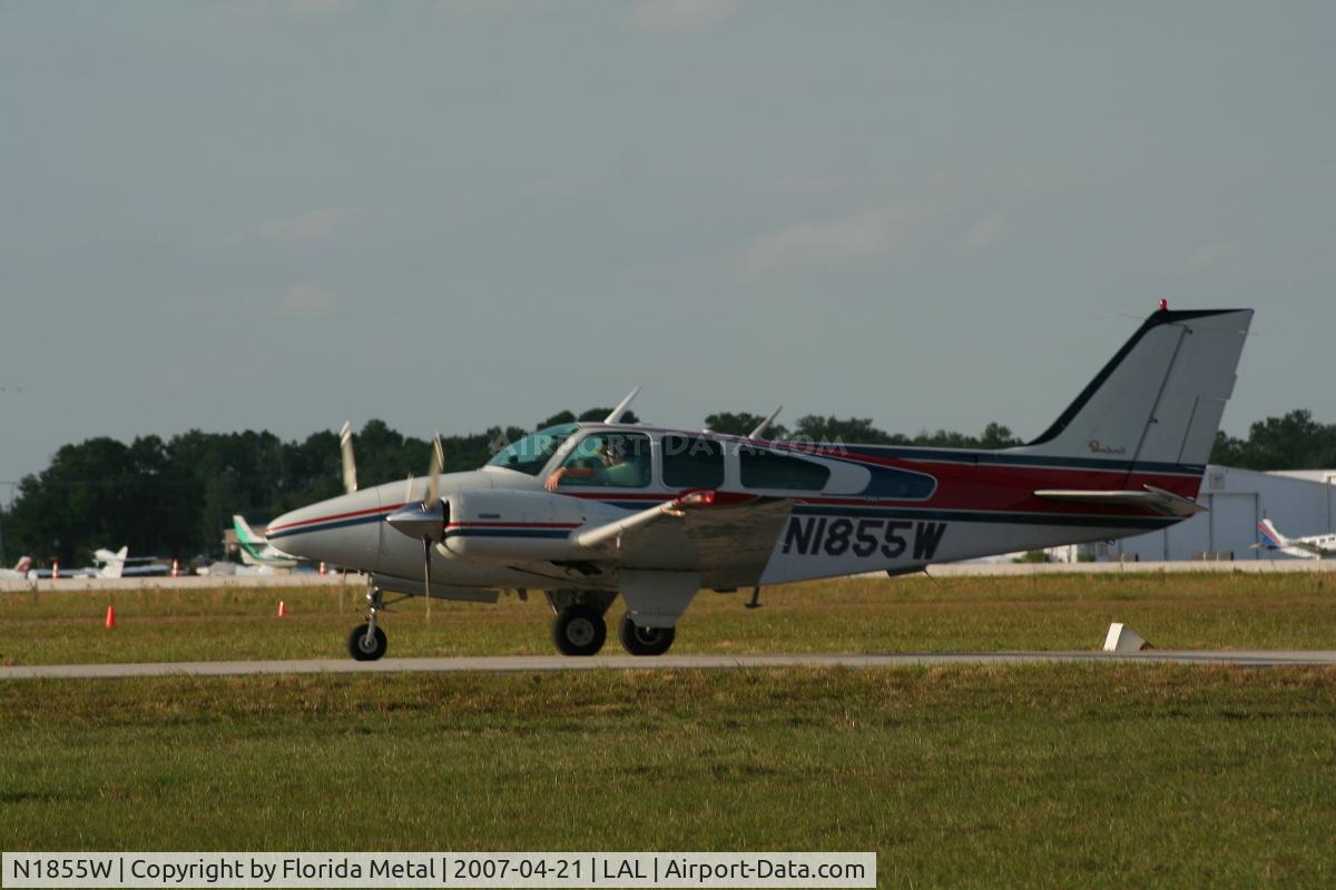 N1855W, 1973 Beech 95-B55 (T42A) Baron C/N TC-1557, Beech 95