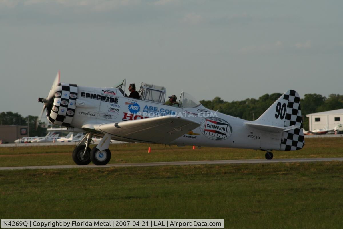 N4269Q, 1953 North American T-6G Texan C/N 197-5, T-6