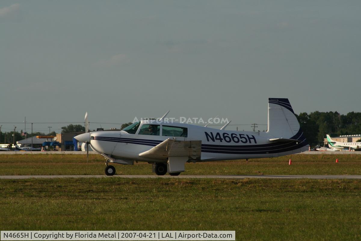N4665H, 1979 Mooney M20J 201 C/N 24-0803, M20J