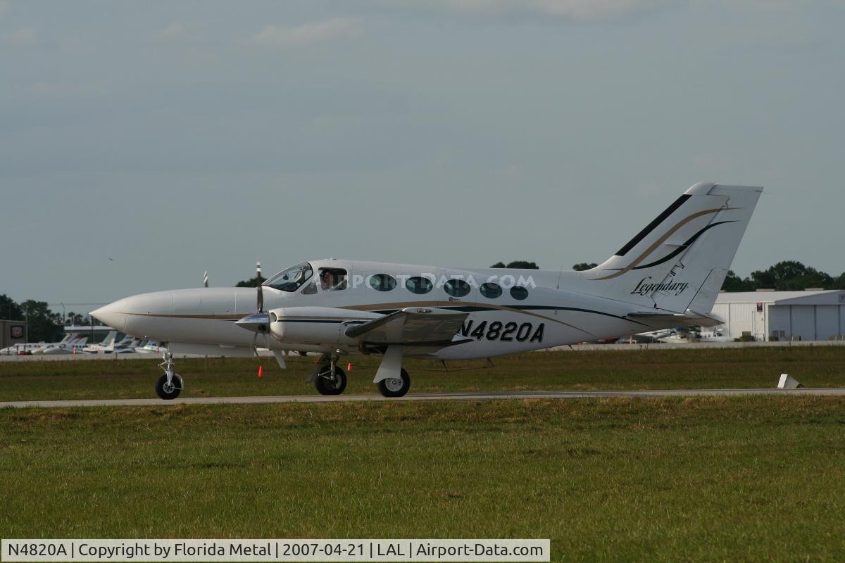 N4820A, 1978 Cessna 414A Chancellor C/N 414A0201, C414