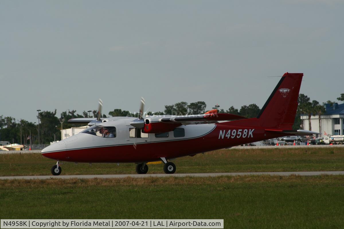 N4958K, 1983 Partenavia P-68C C/N 269, P.68