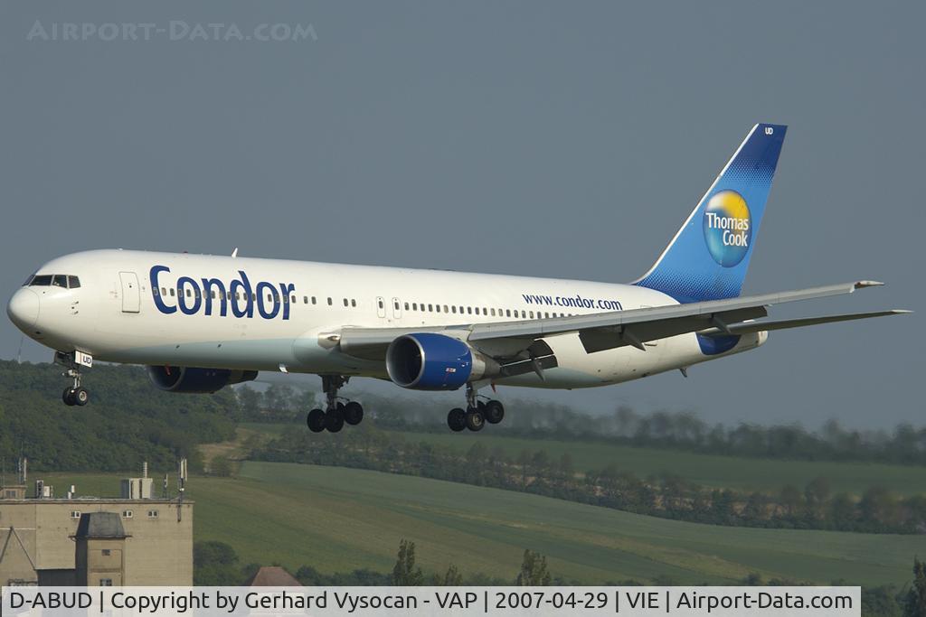 D-ABUD, 1992 Boeing 767-330/ER C/N 26983, rare visitor