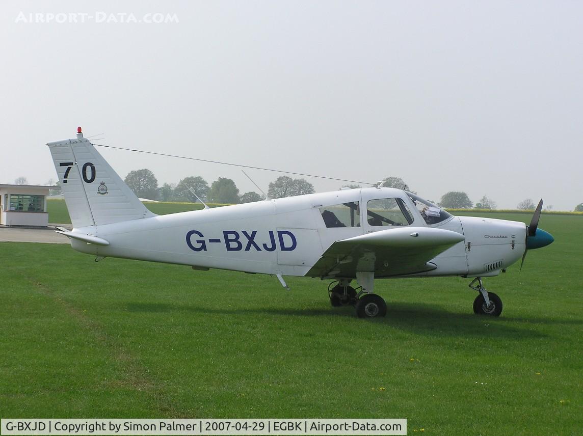 G-BXJD, 1967 Piper PA-28-180 Cherokee C/N 28-4215, Cherokee 180 visiting Sywell