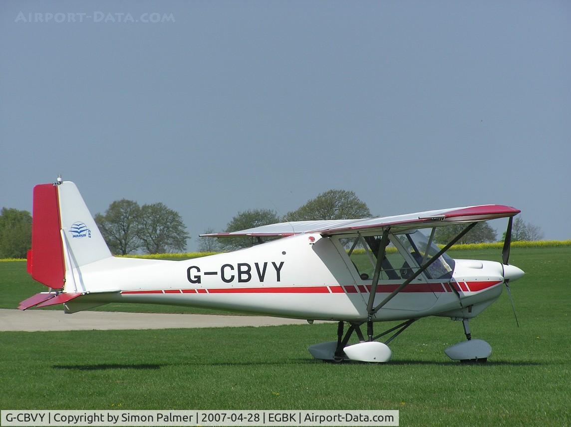 G-CBVY, 2002 Comco Ikarus C42 FB UK C/N PFA 322-13835, Ikarus C42 visiting Sywell