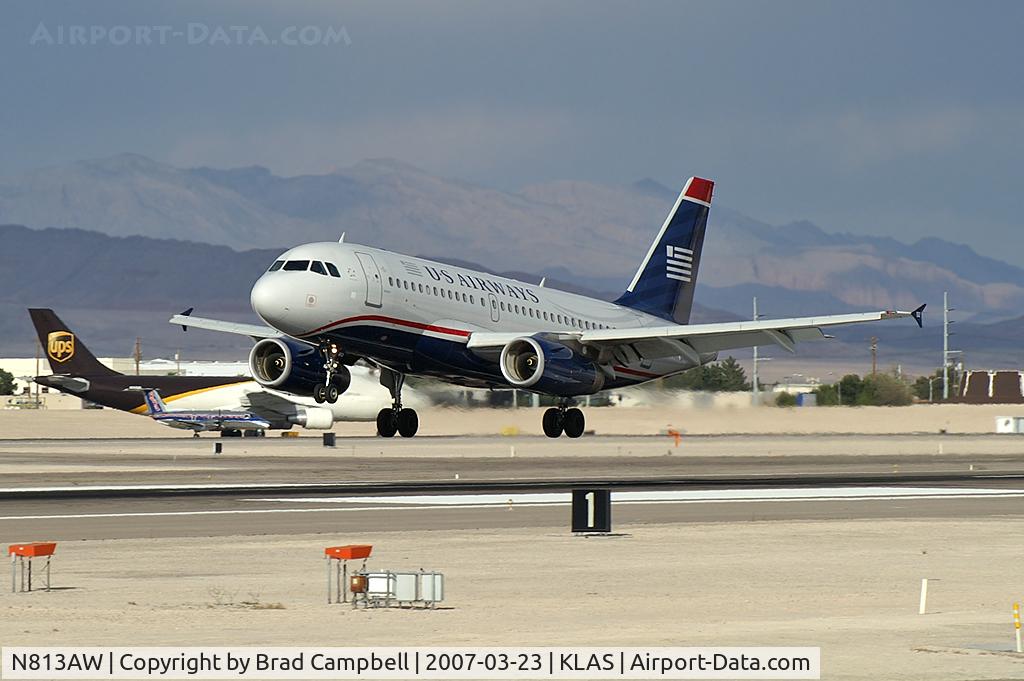 N813AW, 2000 Airbus A319-132 C/N 1223, US Airways / 2000 Airbus Industrie A319-132