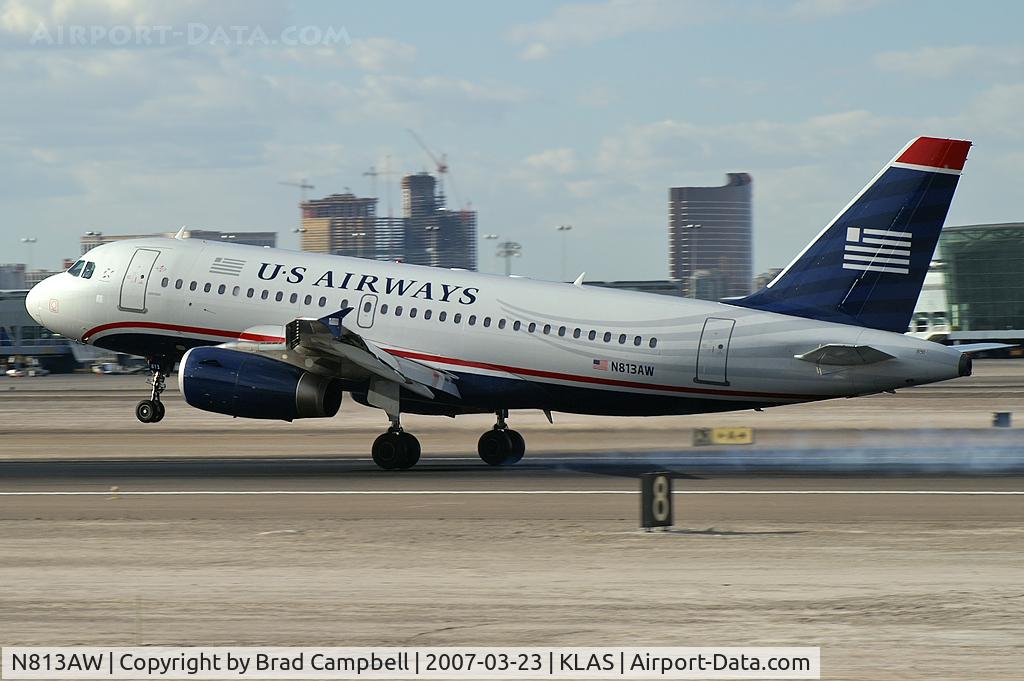 N813AW, 2000 Airbus A319-132 C/N 1223, US Airways / 2000 Airbus Industrie A319-132