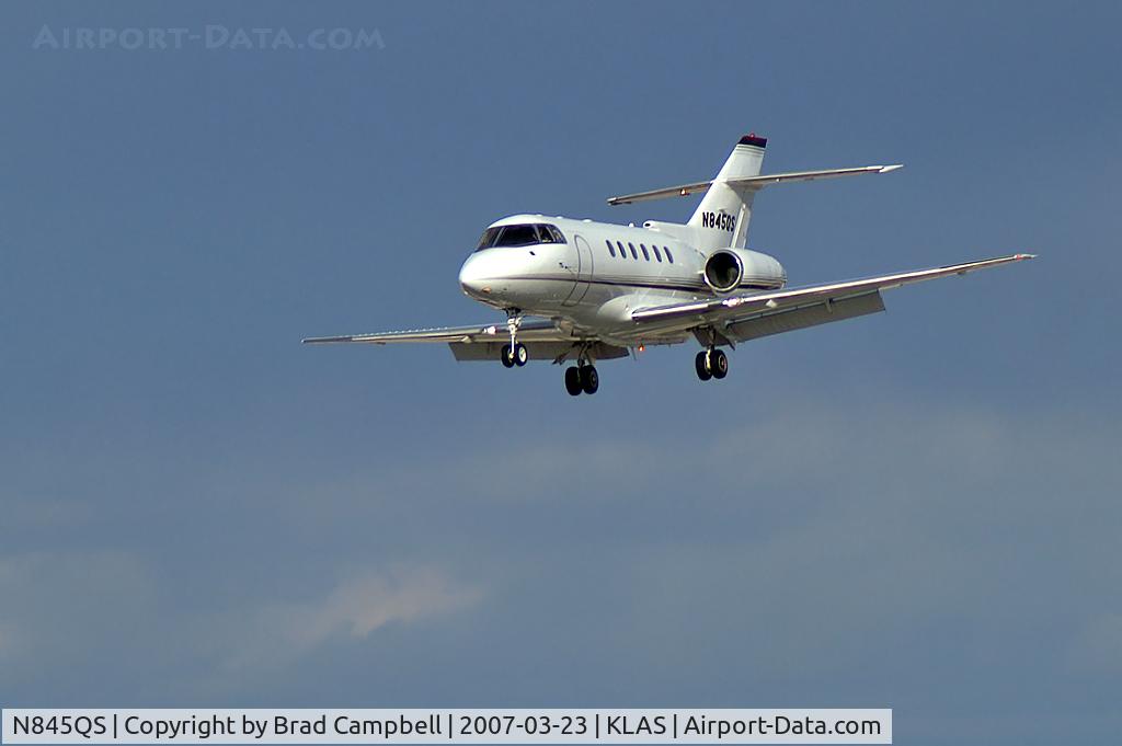 N845QS, 2001 Raytheon Hawker 800XP C/N 258545, Aspen Asset Management Inc. - NetJets Sales Inc. - Oklahoma City, Oklahoma / 2001 Raytheon Aircraft Company Hawker 800XP