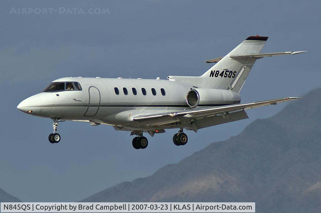 N845QS, 2001 Raytheon Hawker 800XP C/N 258545, Aspen Asset Management Inc. - NetJets Sales Inc. - Oklahoma City, Oklahoma / 2001 Raytheon Aircraft Company Hawker 800XP