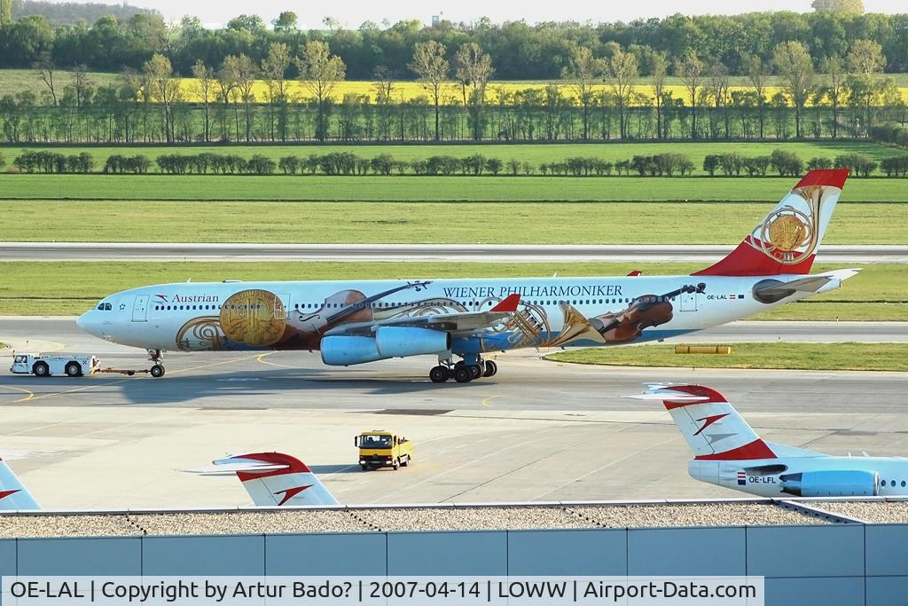 OE-LAL, 1999 Airbus A340-313 C/N 263, Austrian