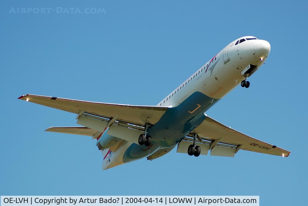 OE-LVH, 1993 Fokker 100 (F-28-0100) C/N 11456, Austrian