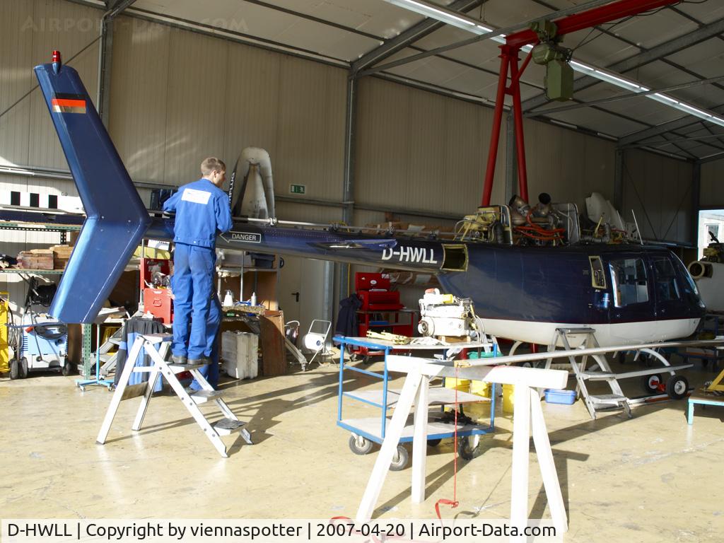 D-HWLL, Bell 206B JetRanger III C/N 2359, Rotorflug Bell Jet Ranger