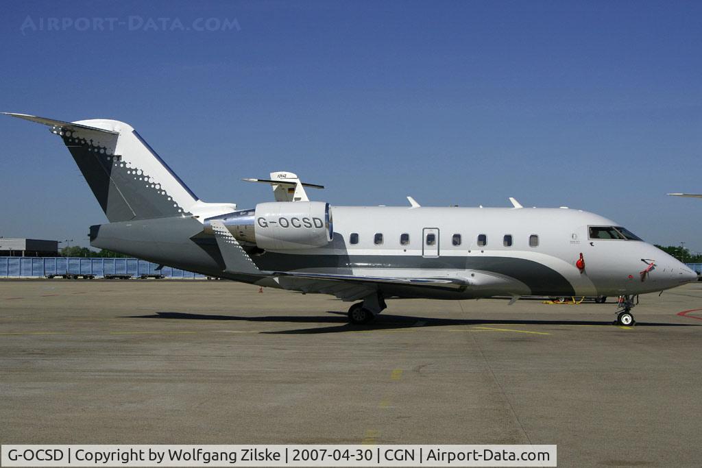 G-OCSD, 2004 Bombardier Challenger 604 (CL-600-2B16) C/N 5591, visitor