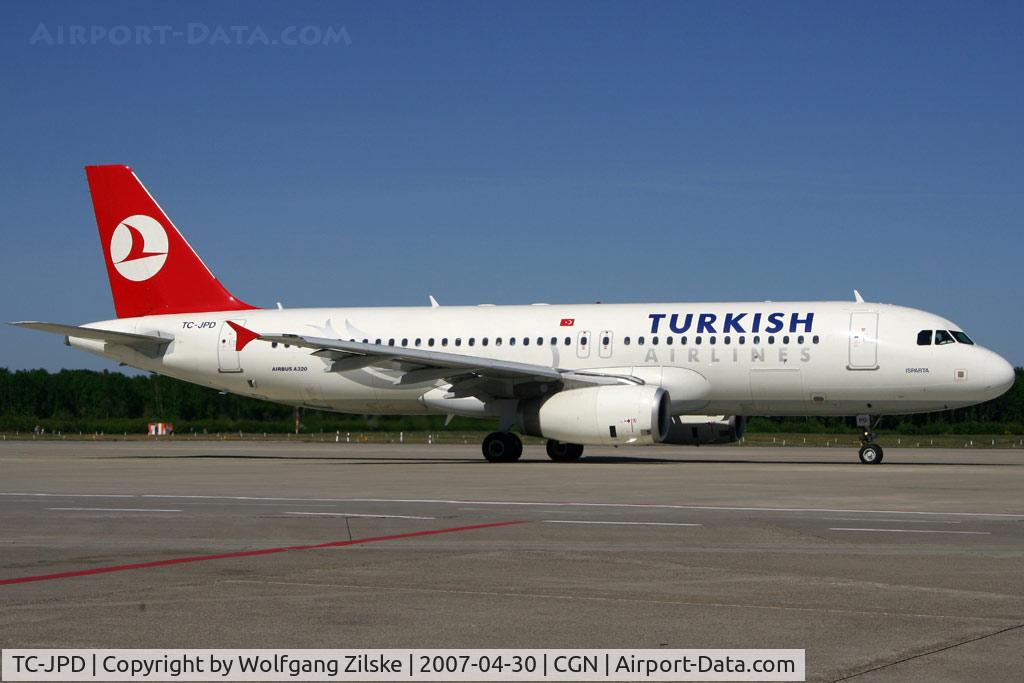 TC-JPD, 2006 Airbus A320-232 C/N 2934, visitor