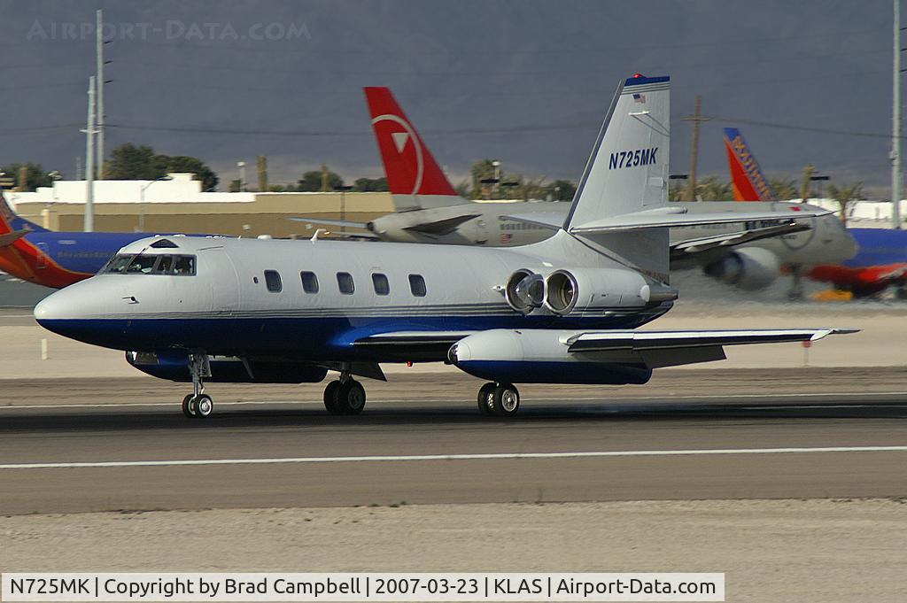 N725MK, 1968 Lockheed L-1329-23E JetStar C/N 5123, Ken Sale Resources Inc. - Hillsbourogh, California / 1968 Lockheed 1329-23E