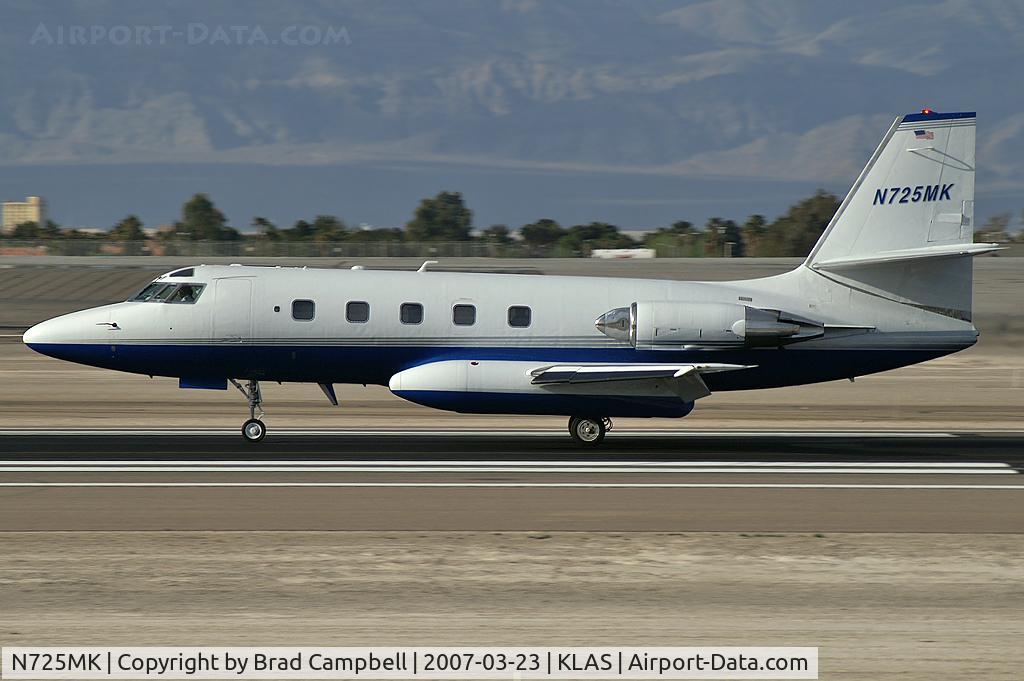 N725MK, 1968 Lockheed L-1329-23E JetStar C/N 5123, Ken Sale Resources Inc. - Hillsbourogh, California / 1968 Lockheed 1329-23E