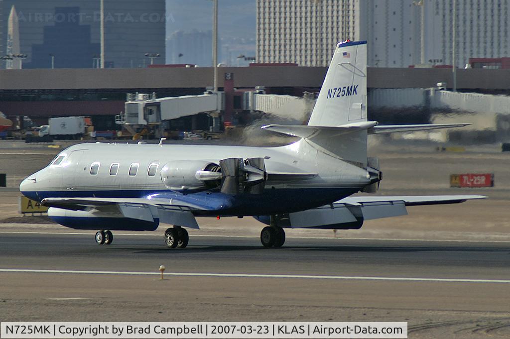 N725MK, 1968 Lockheed L-1329-23E JetStar C/N 5123, Ken Sale Resources Inc. - Hillsbourogh, California / 1968 Lockheed 1329-23E