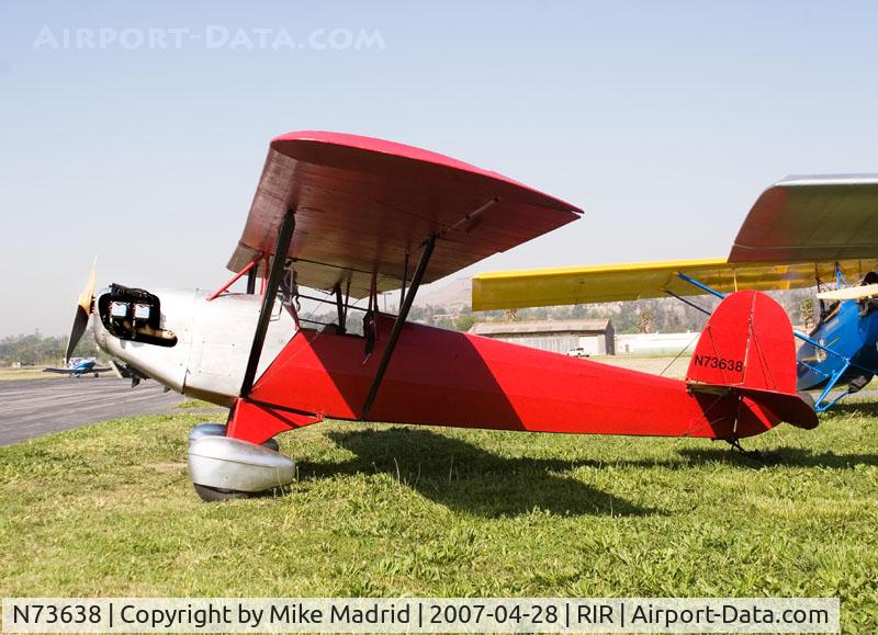 N73638, 1963 Corben Baby Ace Model A C/N 638, Taken at West Coast Pietenpol Gathering