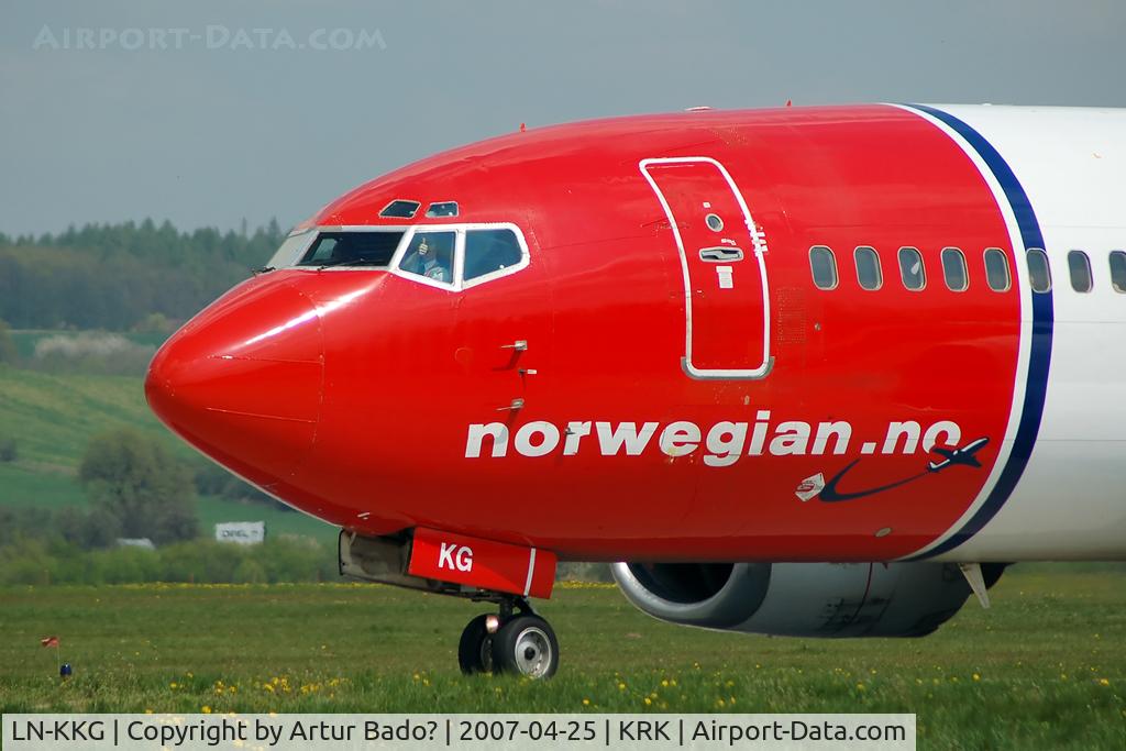 LN-KKG, 1989 Boeing 737-3K2 C/N 24327, Norwegian