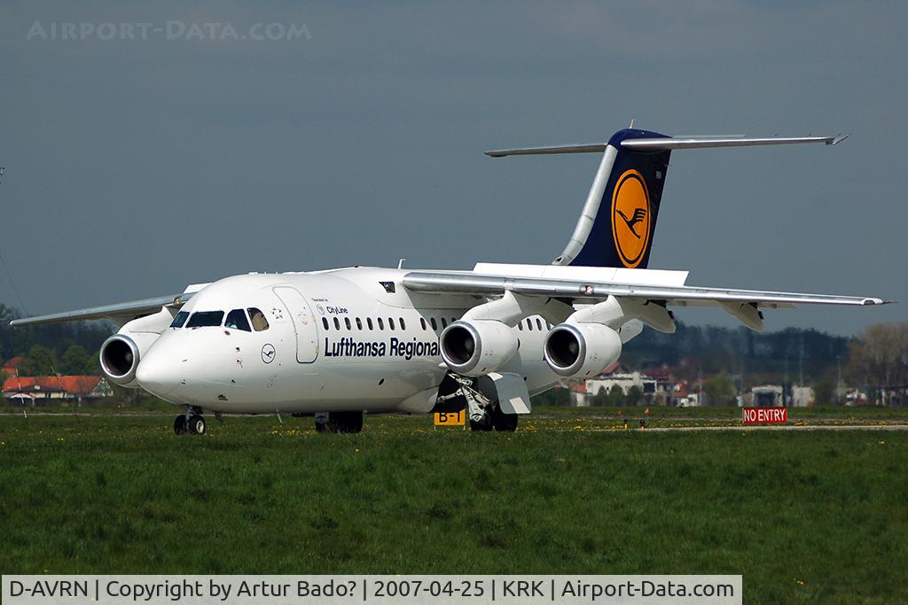 D-AVRN, 1996 British Aerospace Avro 146-RJ85A C/N E2293, Lufthansa