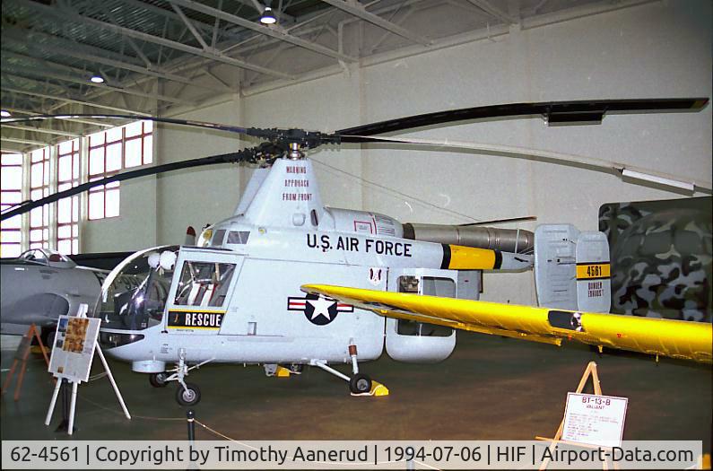 62-4561, Kaman HH-43F Huskie C/N 187, Hill AFB Museum, Kaman HH-43 Huskie, 62-4561